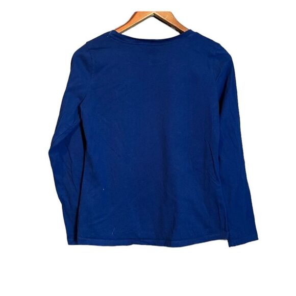 3 for $30! Joe fresh blue long sleeve sleep top - Picture 4 of 6